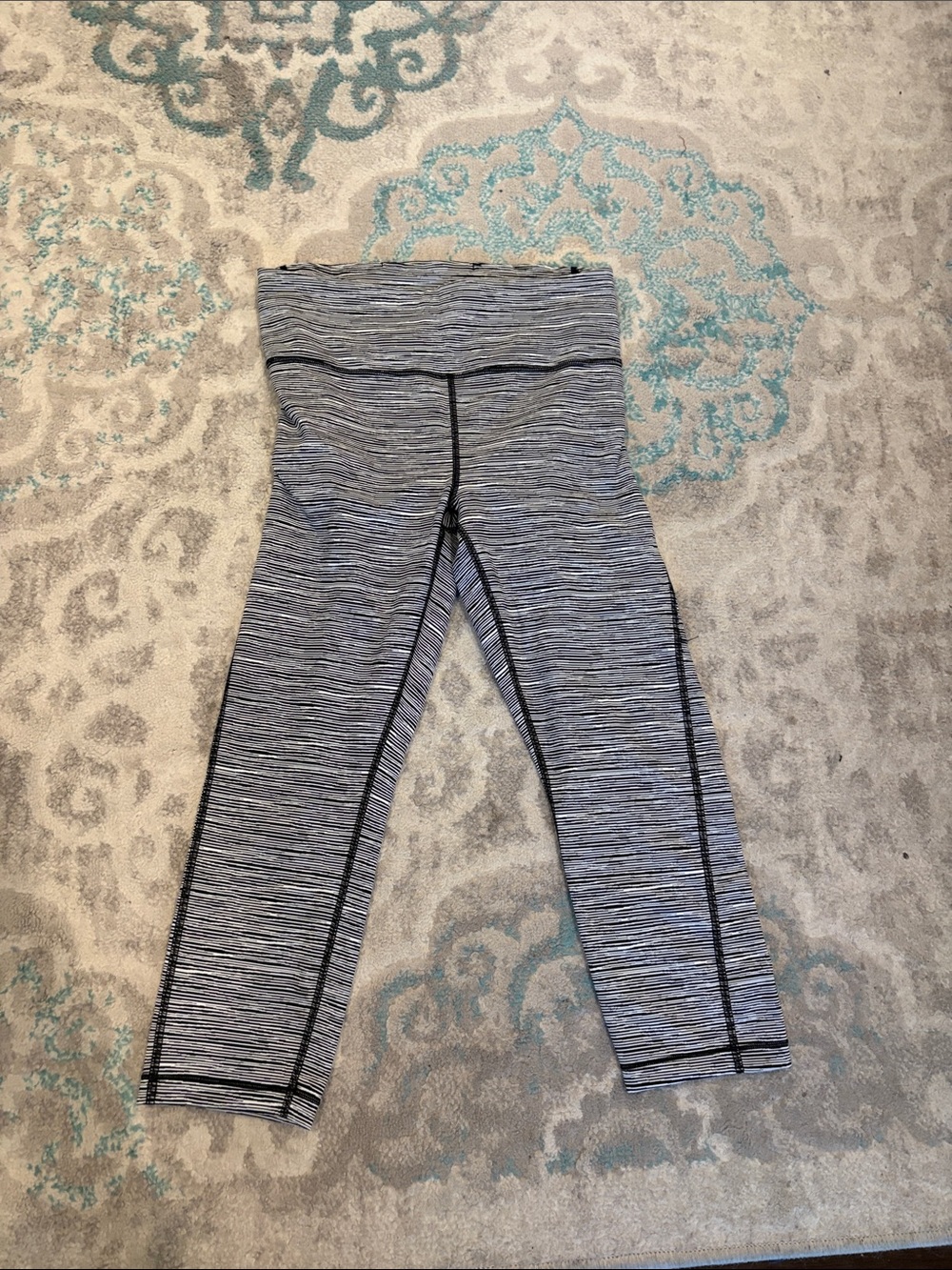 Athleta Gray Space-Dye Leggings